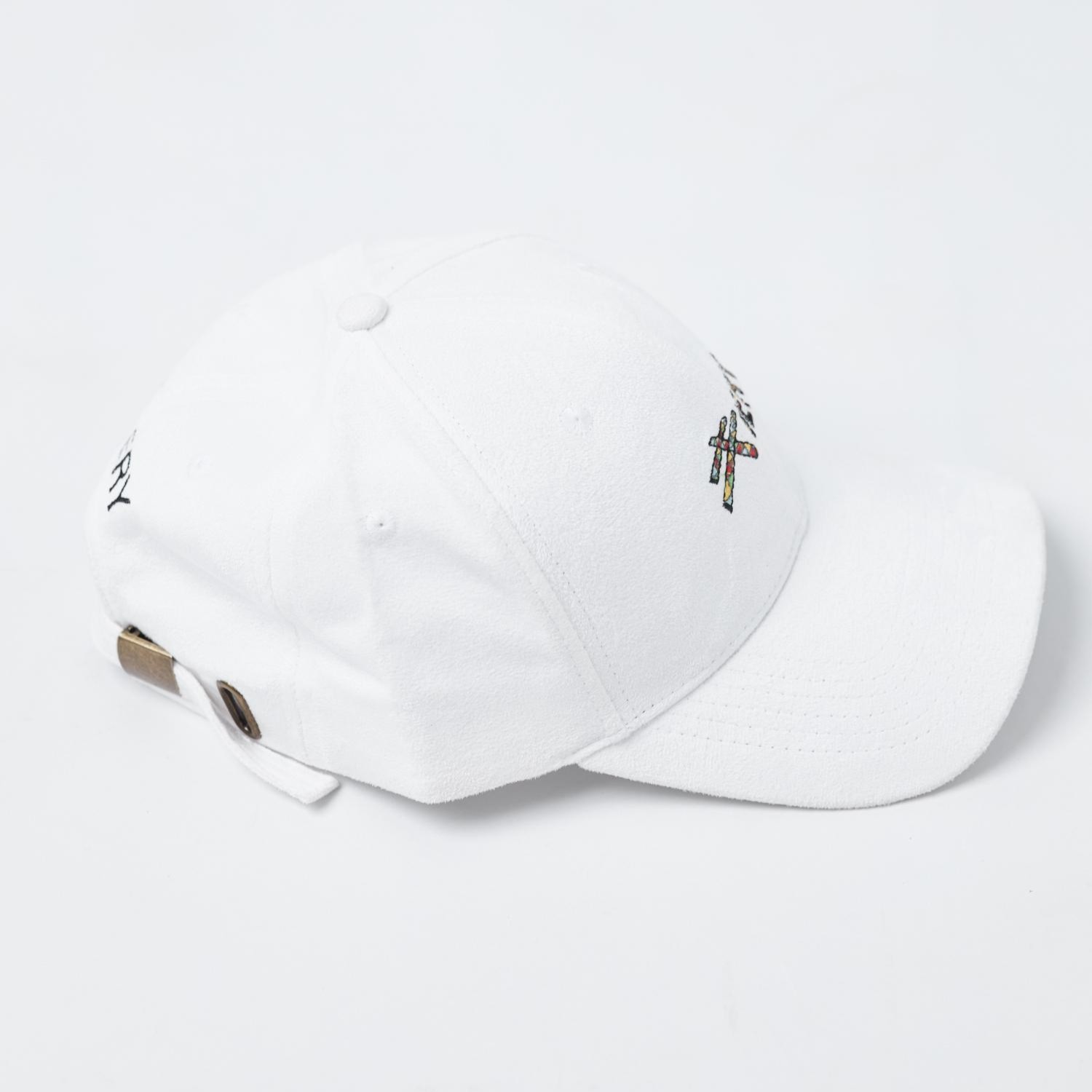Fiery Logo Cap (White) - Image 2