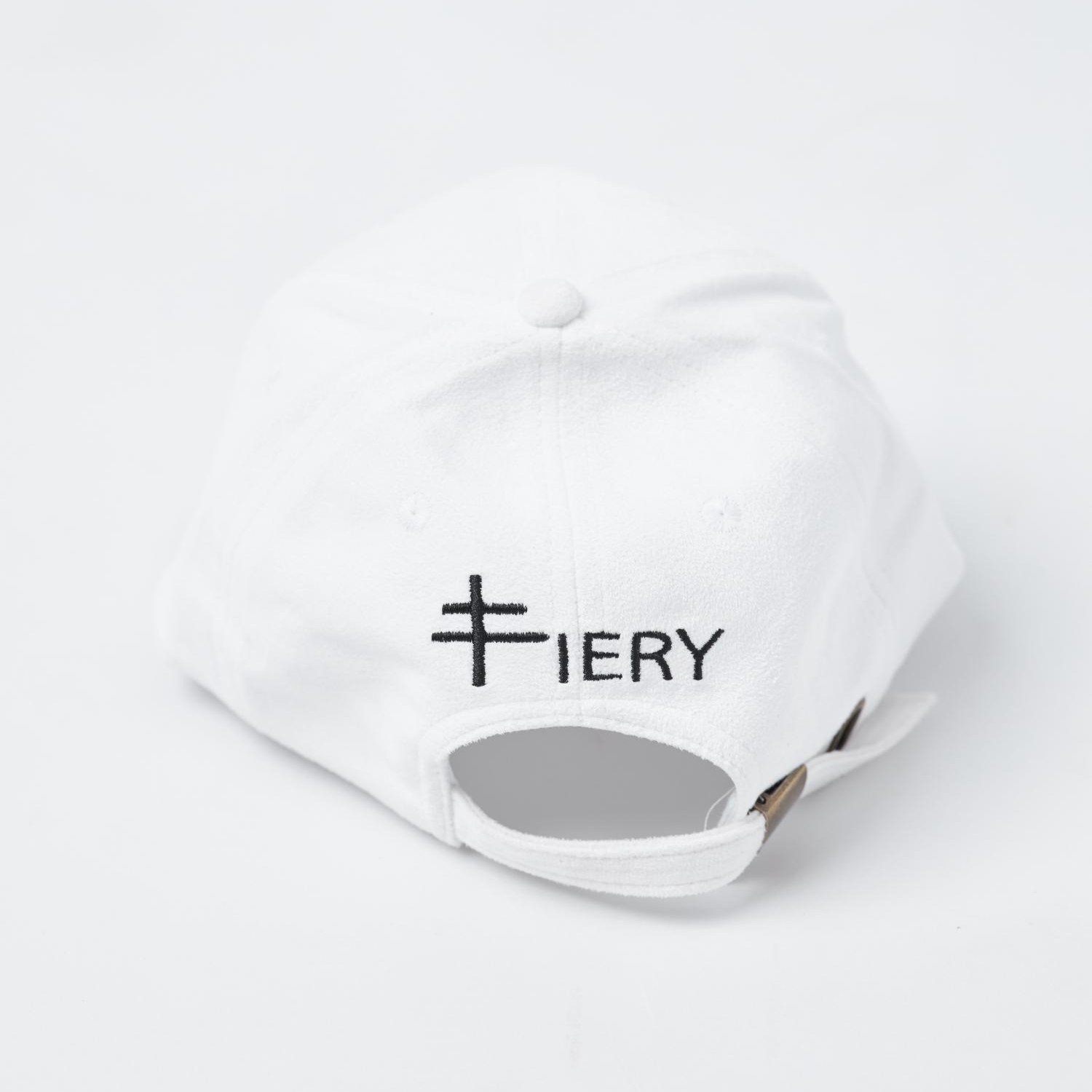 Fiery Logo Cap (White) - Image 3