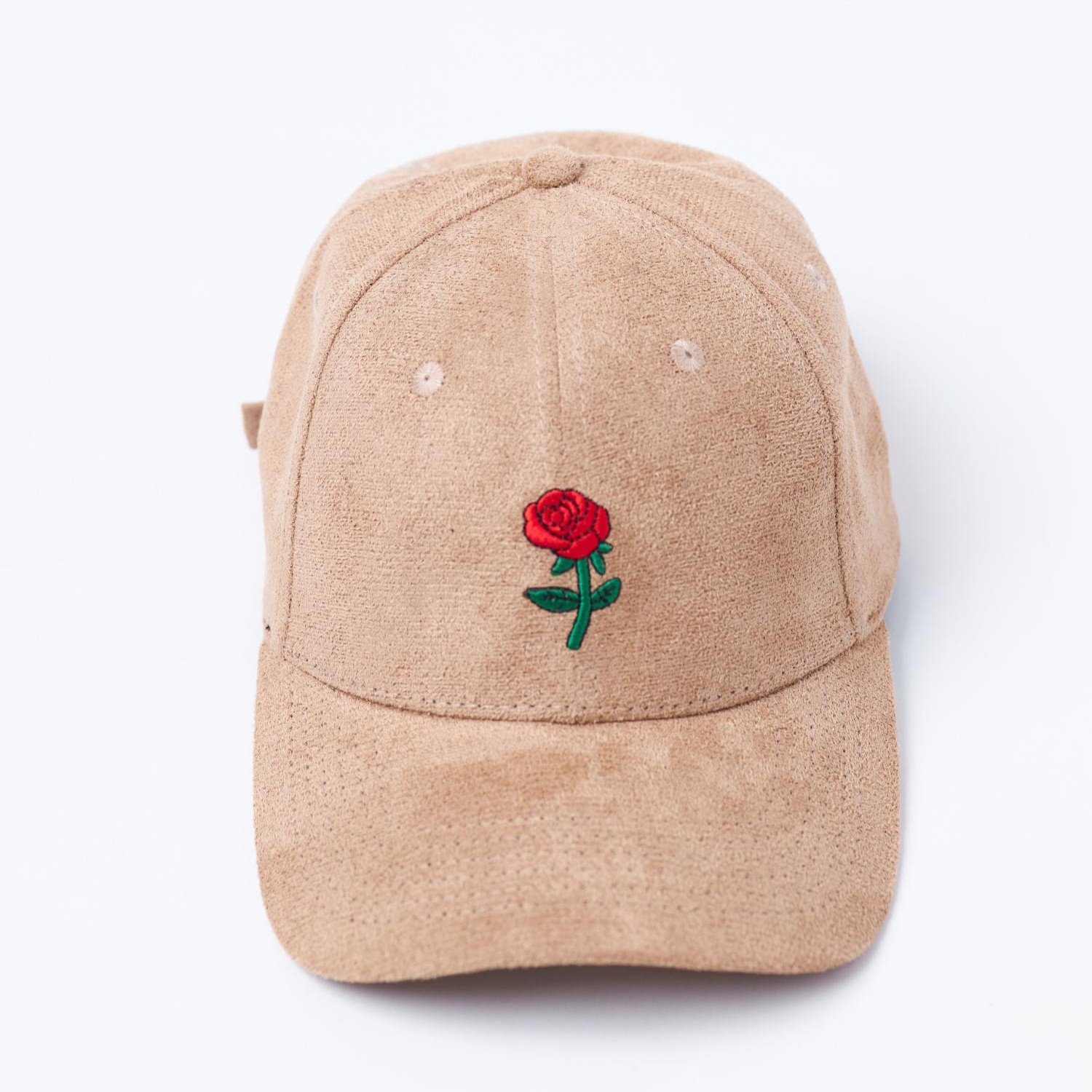 Rose Baseball Cap (Brown)