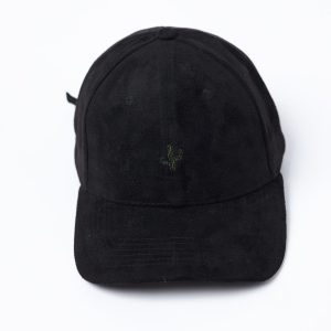 Cactus Baseball Cap (Black)