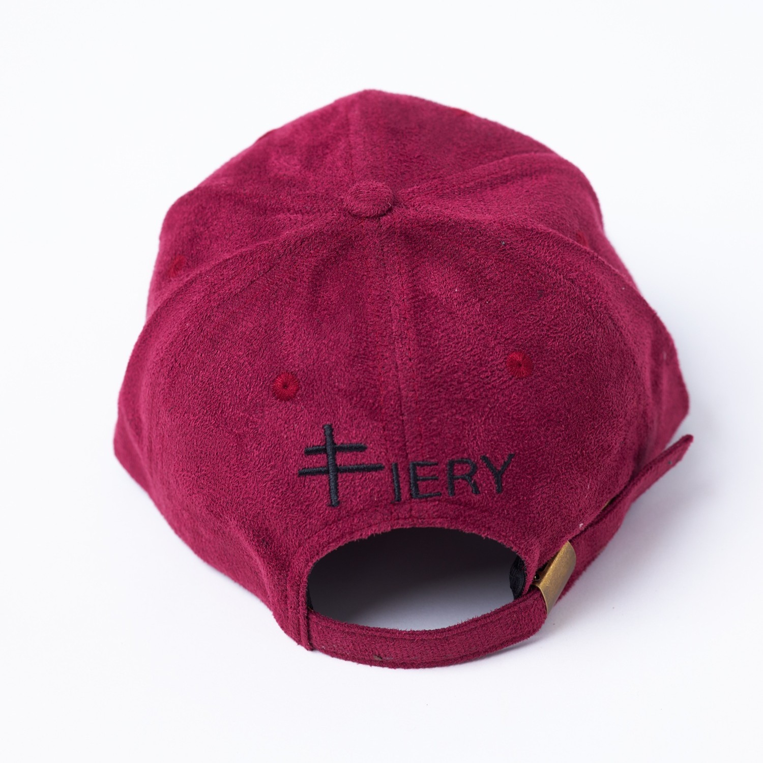 F-Logo Baseball Cap (Burgundy) - Image 2