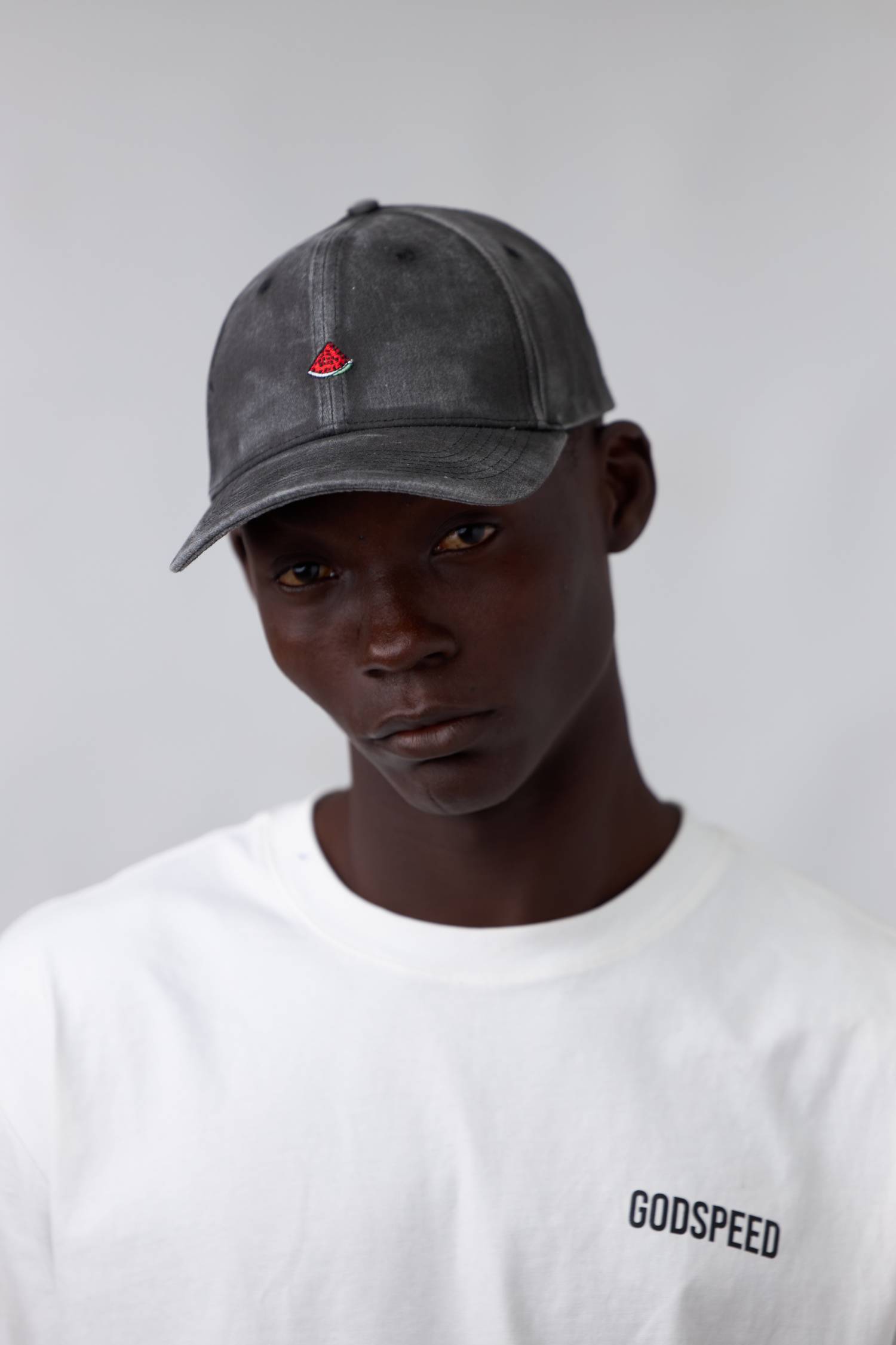 Watermelon Baseball Cap (Denim) - Image 4