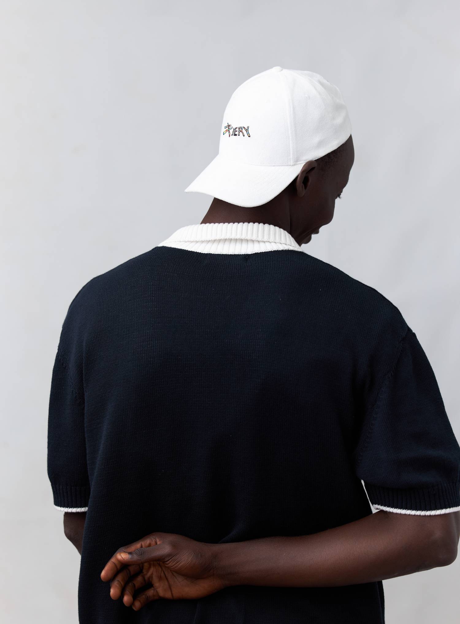 Fiery Logo Cap (White) - Image 4